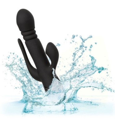 CALEXOTICS - VIBRADOR TRIPLE EUPHORIA NEGRO