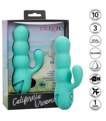 CALEXOTICS - DEL MAR DIVA VIBRADOR RABBIT VERDE AGUA BY CALIFORNIA DREAMING
