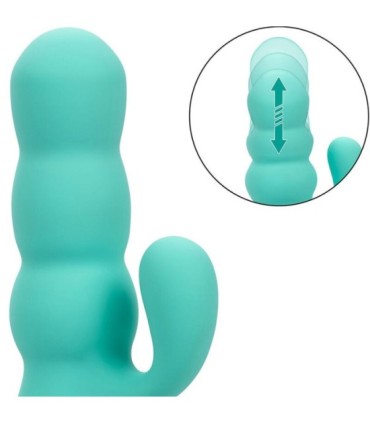 CALEXOTICS - DEL MAR DIVA VIBRADOR RABBIT VERDE AGUA BY CALIFORNIA DREAMING
