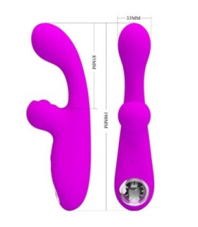 PRETTY LOVE - SKYLAR VIBRADOR ESTIMULADOR PÚRPURA