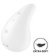 SATISFYER - DEW DROP VIBRADOR LAY-ON BLANCO