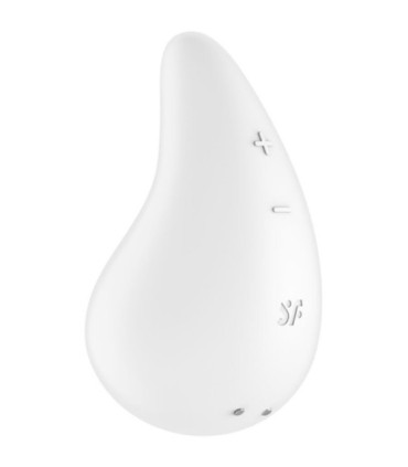 SATISFYER - DEW DROP VIBRADOR LAY-ON BLANCO