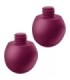 SATISFYER - LOVE BIRDS VARY BOLAS VIBRADORES APP GRATUITA ROJO VINO