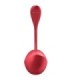 SATISFYER - SHINY PETAL ESTIMULADOR PUNTO G CONTROL REMOTO ROJO APP GRATUITA
