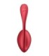 SATISFYER - SHINY PETAL ESTIMULADOR PUNTO G CONTROL REMOTO ROJO APP GRATUITA