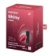 SATISFYER - SHINY PETAL ESTIMULADOR PUNTO G CONTROL REMOTO ROJO APP GRATUITA