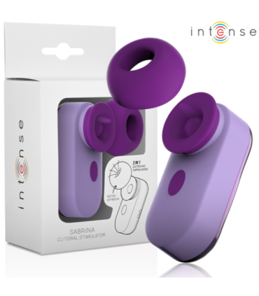 INTENSE - SABRINA TRAVEL SET ESTIMULADOR DE CLÍTORIS VIOLETA