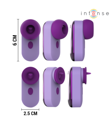INTENSE - SABRINA TRAVEL SET ESTIMULADOR DE CLÍTORIS VIOLETA
