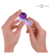 INTENSE - SABRINA TRAVEL SET ESTIMULADOR DE CLÍTORIS VIOLETA
