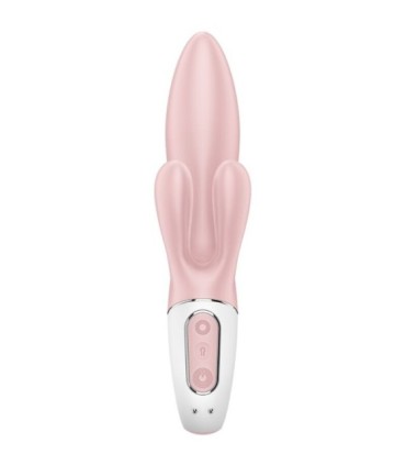 SATISFYER - AIR PUMP BUNNY 3 INFLABLE VIBRADOR RABBIT ROSA
