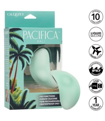 CALEXOTICS - PACIFICA BALI ESTIMULADOR 10 FUNCIONES AQUA