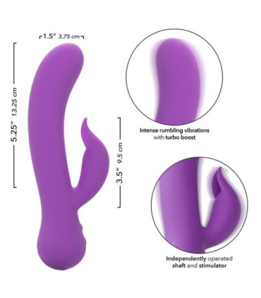 CALEXOTICS - FIRST TIME VIBRADOR COMPLACIENTE RECARGABLE MORADO