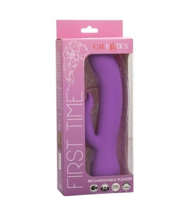 CALEXOTICS - FIRST TIME VIBRADOR COMPLACIENTE RECARGABLE MORADO