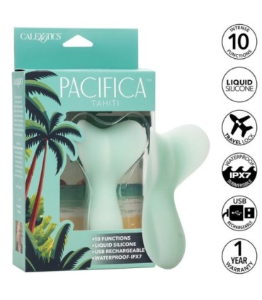 CALEXOTICS - PACIFICA TAHITI ESTIMULADOR 10 FUNCIONES AQUA