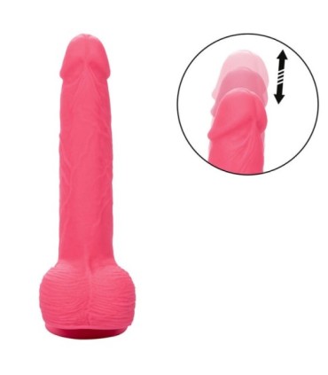 CALEXOTICS - STUDS VIBRADOR REALÍSTICO 10 VIBRACIONES Y ROSA