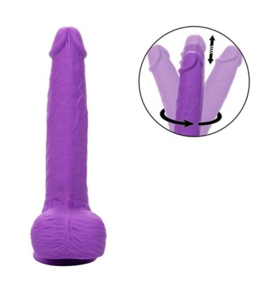 CALEXOTICS - STUDS VIBRADOR RECARGABLE Y GIRATORIO 10 VIBRACIONES VIOLETA