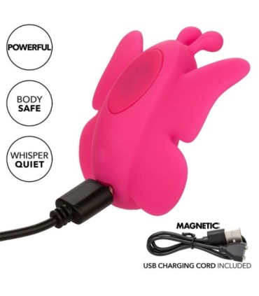 CALEXOTICS - NEON VIBES THE FLUTTER VIBE ESTIMULADOR 10 VIBRACIONES ROSA