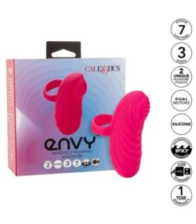 CALEXOTICS - ENVY MASAJEADOR DE BOLA RODANTE 7 VIBRACIONES ROSA