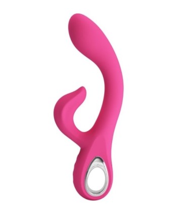 PRETTY LOVE - FRITZ VIBRADOR RABBIT 12 VIBRACIONES ROSA