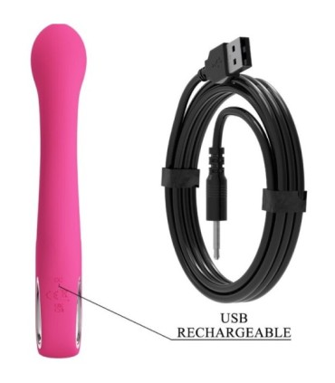 PRETTY LOVE - FRITZ VIBRADOR RABBIT 12 VIBRACIONES ROSA