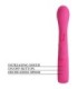 PRETTY LOVE - NOVAK VIBRADOR RABBIT 12 VIBRACIONES ROSA