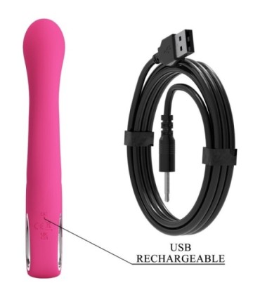 PRETTY LOVE - NOVAK VIBRADOR RABBIT 12 VIBRACIONES ROSA