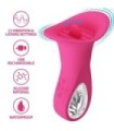 PRETTY LOVE - CLYDE VIBRADOR ORAL LENGUA VIBRADORA 12 VIBRACIONES ROSA