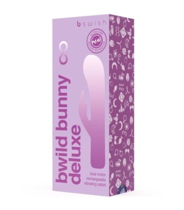 B SWISH - BWILD BUNNY INFINITE DELUXE VIBRADOR RABBIT 10 VIBRACIONES MORADO