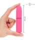 INTENSE - SYMONE BALA VIBRADORA RECARGABLE POR USB 8 VIBRACIONES ROSA 10 X 2.2 CM