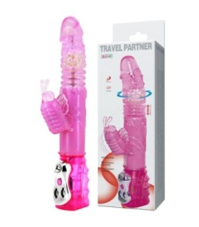 BAILE - TRAVEL PARTNER ROTADOR UP & DOWN RABBIT ROSA