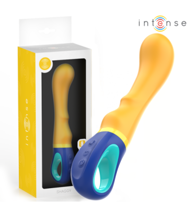 INTENSE - SHAGGY VIBRADOR PUNTO-G AMARILLO