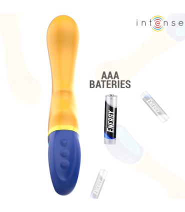 INTENSE - SHAGGY VIBRADOR PUNTO-G AMARILLO
