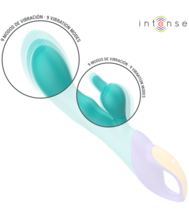 INTENSE - FRED VIBRADOR RECARGABLE RABBIT AZUL