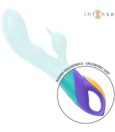 INTENSE - FRED VIBRADOR RECARGABLE RABBIT AZUL