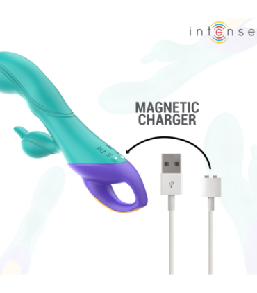 INTENSE - FRED VIBRADOR RECARGABLE RABBIT AZUL