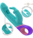 INTENSE - MÓNICA VIBRADOR RABBIT CON ESTIMULADOR ROTATORIO DEL PUNTO G AZUL