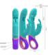 INTENSE - MÓNICA VIBRADOR RABBIT CON ESTIMULADOR ROTATORIO DEL PUNTO G AZUL