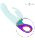INTENSE - MÓNICA VIBRADOR RABBIT CON ESTIMULADOR ROTATORIO DEL PUNTO G AZUL