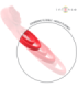INTENSE - GAIL ROSA ESTIMULADORA 10 VIBRACIONES ROJO CONTROL REMOTO