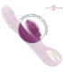 INTENSE - HALLE VIBRADOR MULTIFUNCIÓN CON LENGUA ESTIMULADORA EN FORMA DE DELFÍN MORADO