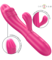 INTENSE - IVY VIBRADOR FLEXIBLE 10 VIBRACIONES CON LENGUA ESTIMULADORA ROSA