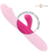 INTENSE - IVY VIBRADOR FLEXIBLE 10 VIBRACIONES CON LENGUA ESTIMULADORA ROSA