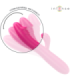 INTENSE - IVY VIBRADOR FLEXIBLE 10 VIBRACIONES CON LENGUA ESTIMULADORA ROSA