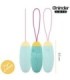 ONINDER CUTE - LOVE PLEASURE HUEVO VIBRO-GEMAS ROTADORAS SILICONA - APP MUNDIAL GRATUITA