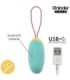 ONINDER CUTE - LOVE PLEASURE HUEVO VIBRO-GEMAS ROTADORAS SILICONA - APP MUNDIAL GRATUITA