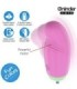 ONINDER CUTE - LOVE PLEASURE HUEVO VIBRO-ROTADOR 360 SILICONA - APP MUNDIAL GRATUITA
