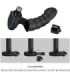 PRETTY LOVE - ALEXANDER VIBRADOR DE DEDO 10 VIBRACIONES NEGRO