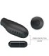 PRETTY LOVE - GILO VIBRADOR DE DEDO SILICONA NEGRO