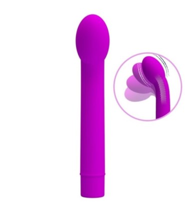 PRETTY LOVE - LOGAN VIBRADOR PUNTO G 10 VIBRACIONES MORADO