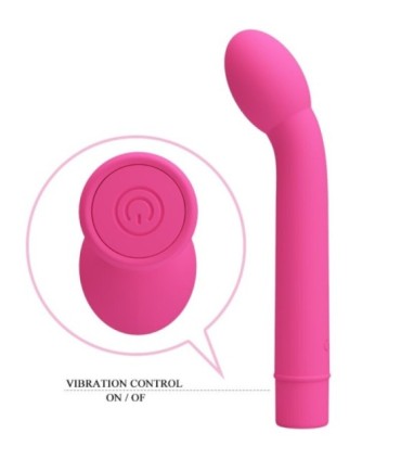 PRETTY LOVE - LOGAN VIBRADOR PUNTO G 10 VIBRACIONES ROSA